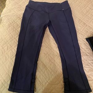 Calia navy blue crop workout pants Size M